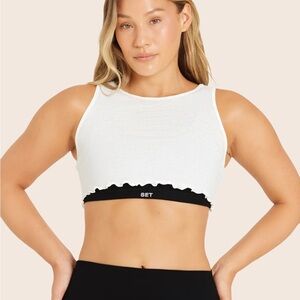 Set Active x Parke layered bra top